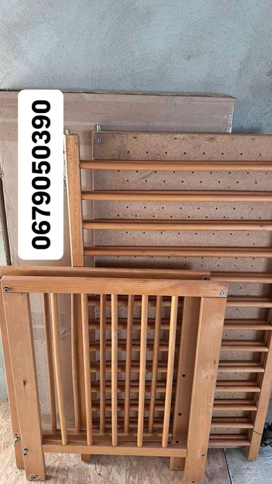 Дитяче ліжечко   з матрацом Ikea Sniglar