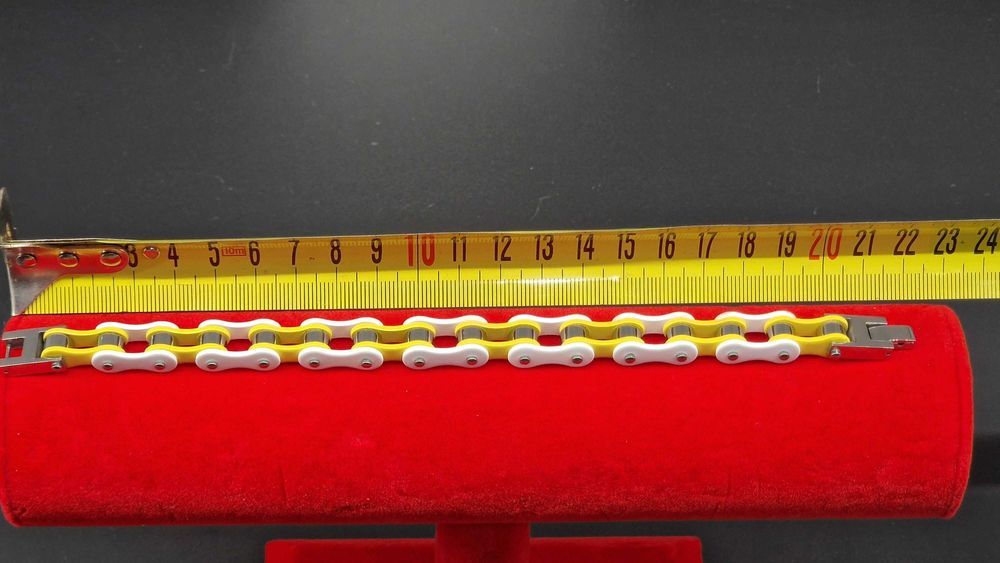 Bransoletka łańcuch stal nierdzewna chirurgiczna