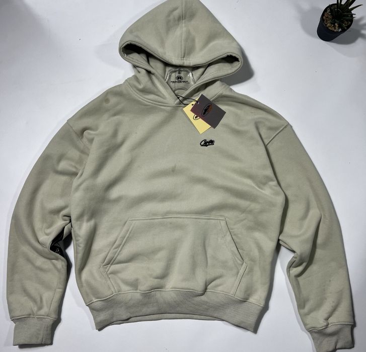 Худі бежевого кольору Corteiz S M