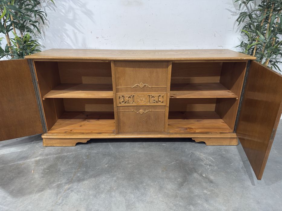 Ładna dębowa komoda duńska super stan dowóz wysyłka