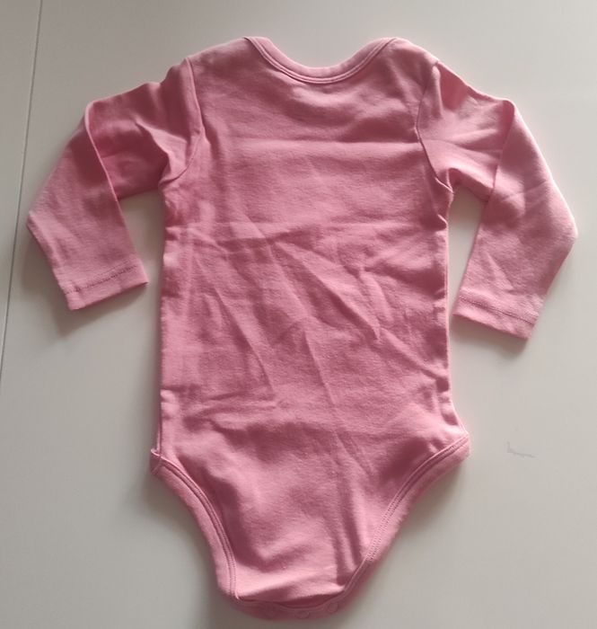Zestaw dla dziewczynki, bluzka, spodnie, body, rozm. 74/80