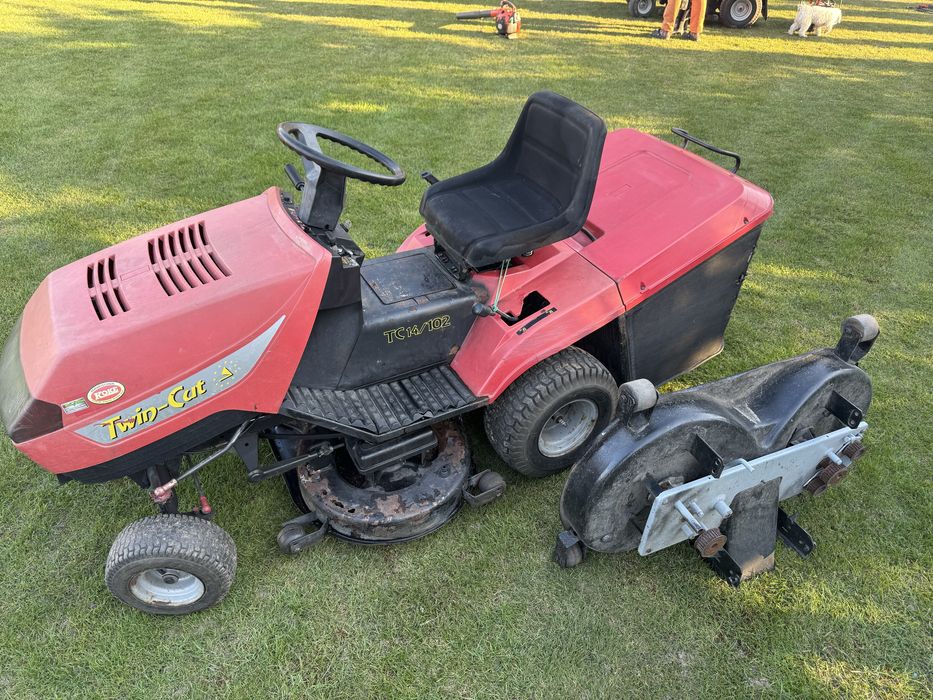 Traktorek kosiarka dwa cylindry castel garden vanguard 14