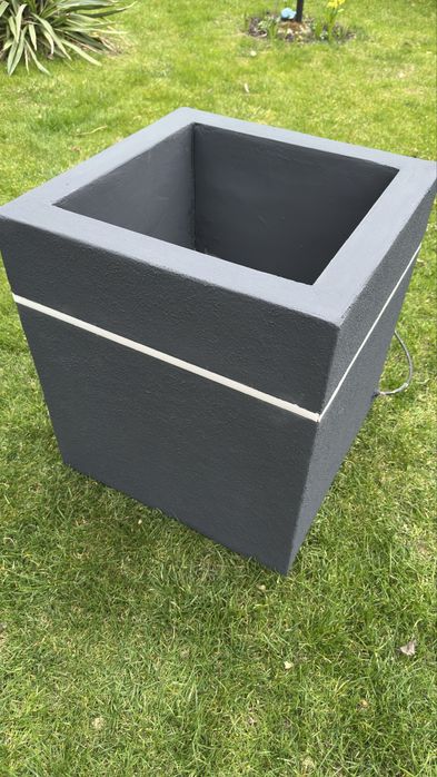 NOWOCZESNA Duża DONICA LED 50x50x50 – Miechów• 300zl