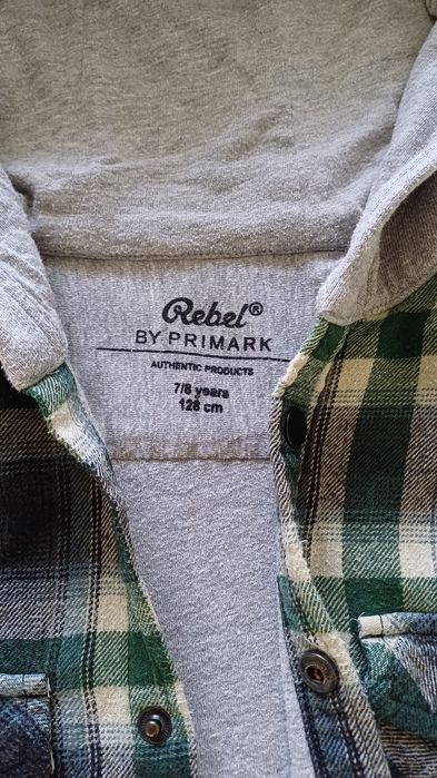 Bluza dziecięca z kapturem zapinana rozm. 128