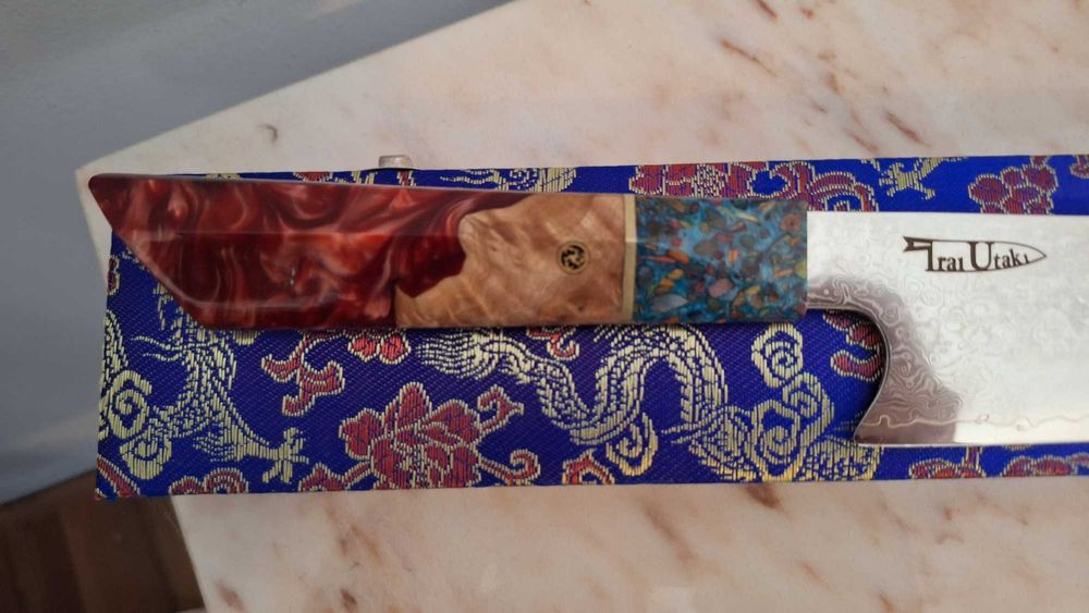 Faca Chef Utaki Japonesa (Kiritsuke)