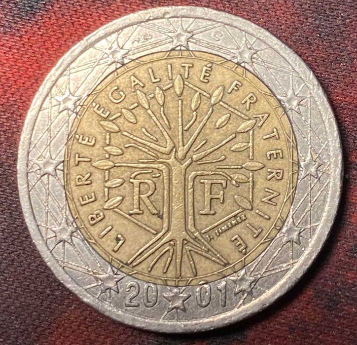 Moeda de 2 euros 2001