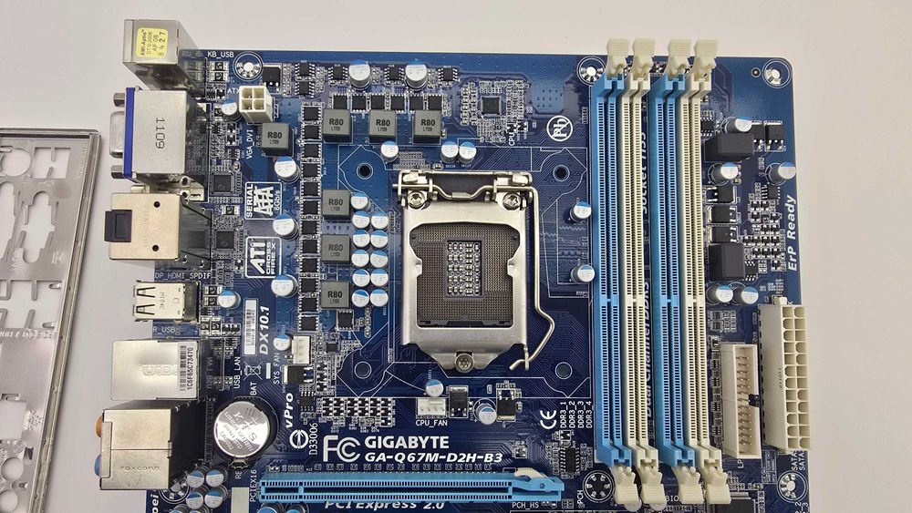 Płyta główna mATX Gigabyte GA-Q67M-D2H-B3 1155 4xDDR3 hdmi dvi vga