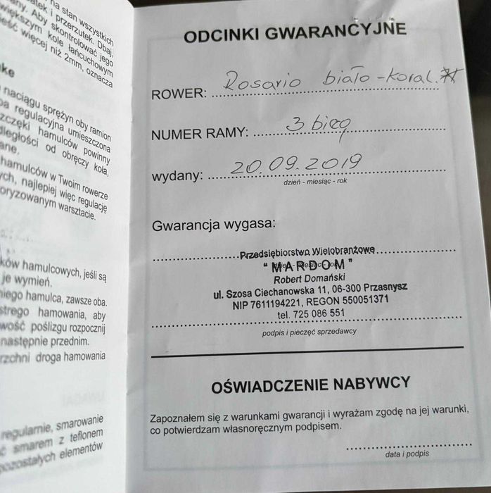 Rower miejski dziewczęcy