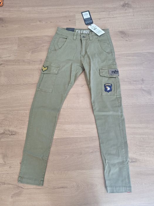 Nowe z metką spodnie Alpha Industries 31