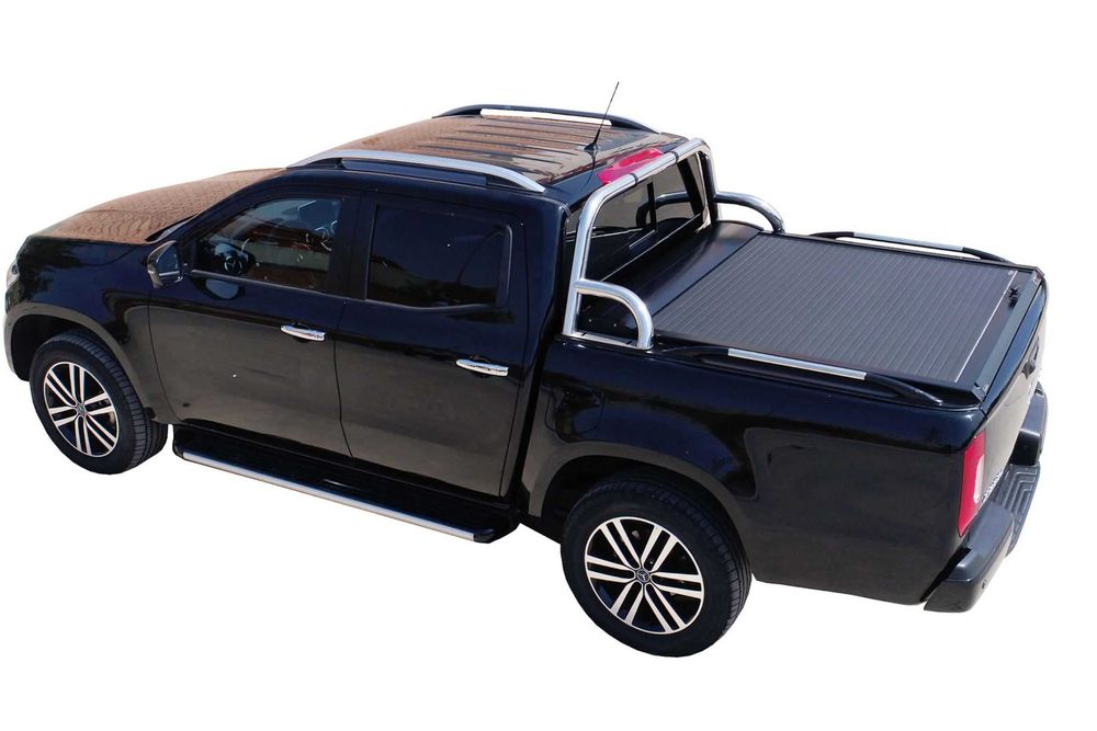 Orurowanie Paki Srebrne Chrom Simple Rollbar Pick-Up 4x4 Zabudowa