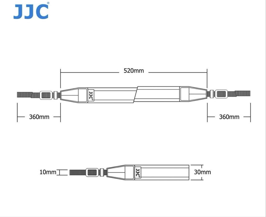Alça para câmera JJC