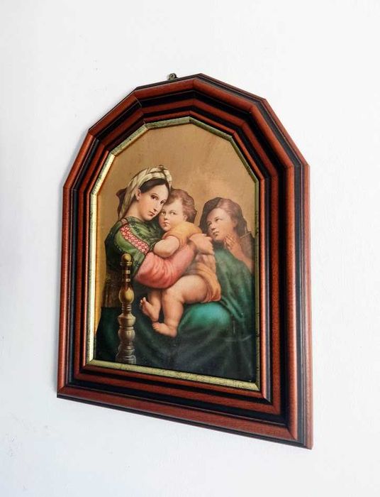 Quadro Madonna della Seggiola Nossa Senhora da Cadeira