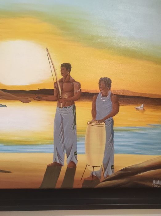 Quadro capoeira Brasil