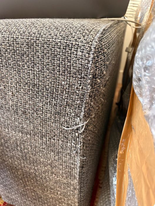 Sofá IKEA Kivic 3 lugares + Repousa pés
