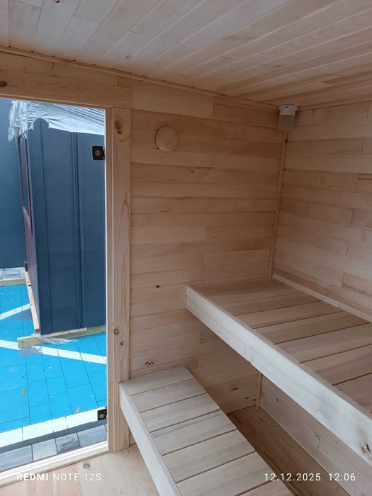 Sauna Ogrodowa opalana drewnem 200x230cm CAŁA POLSKA