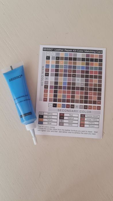 Seisso farba do renowacji skóra niebieska 20ml