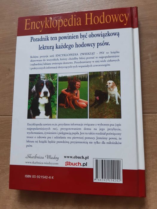 Książka "Encyklopedia hodowcy - Psy" Monika Kurek