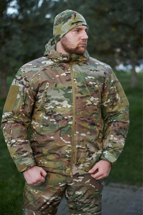 Тактичний зимовий костюм F-3 LVL 7 мультикам Phantom" 100 GR
