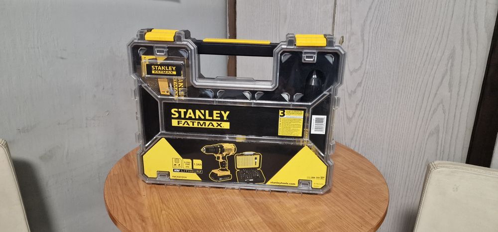 STANLEY FATMAX FMCK601D2A w walizce zestaw Kit + Bity 2 bat + ład Wawa