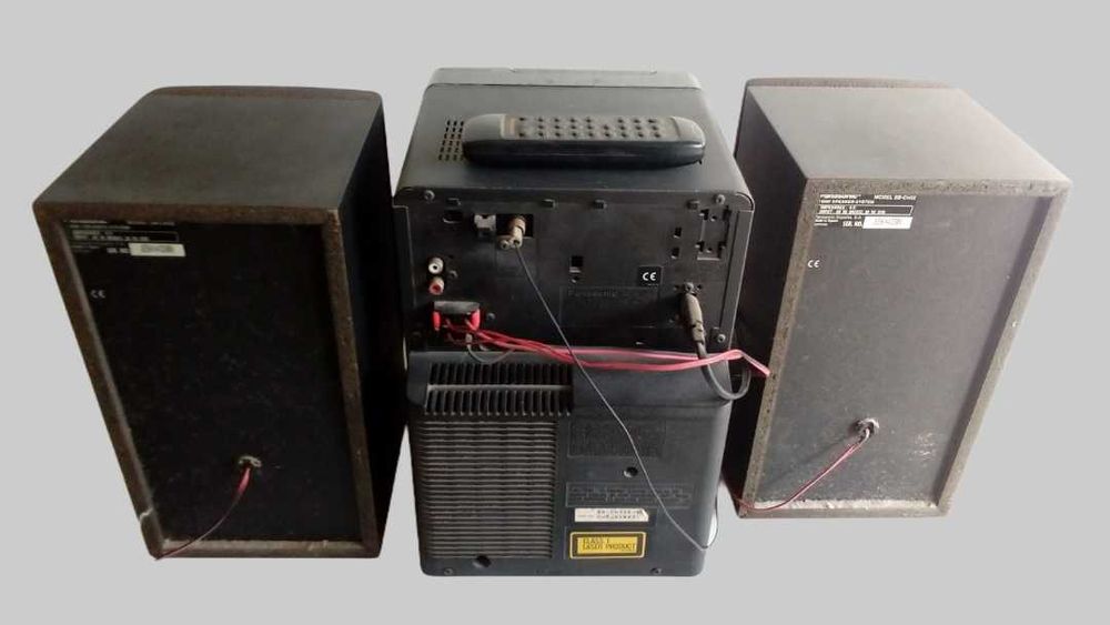 Vendo aparelhagem Panasonic completa com colunas