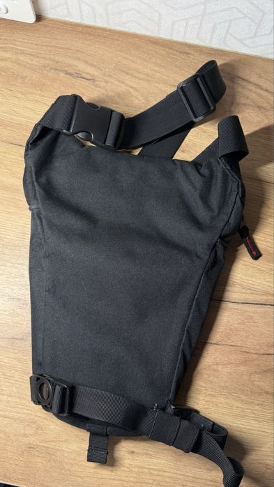 Мотосумка на стегнах сумка мотоцикліста Komine T-12 об'єм 3 л Black