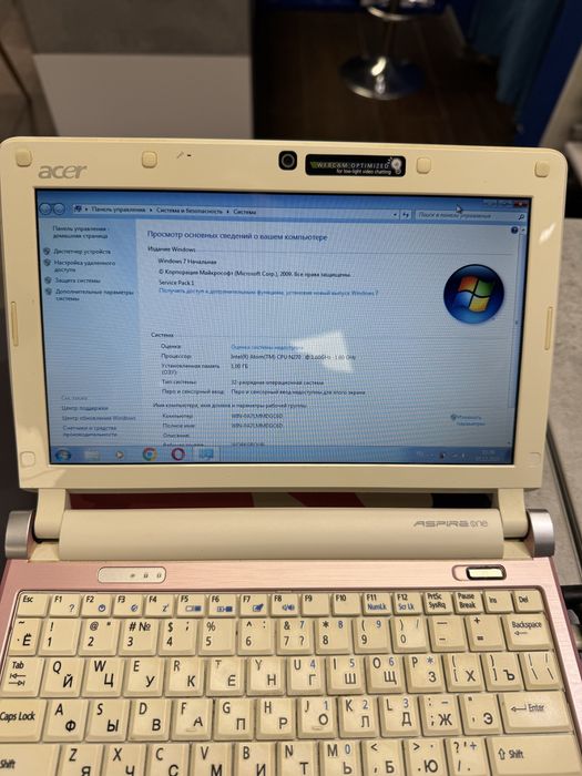 Нетбук ACER aspire one
