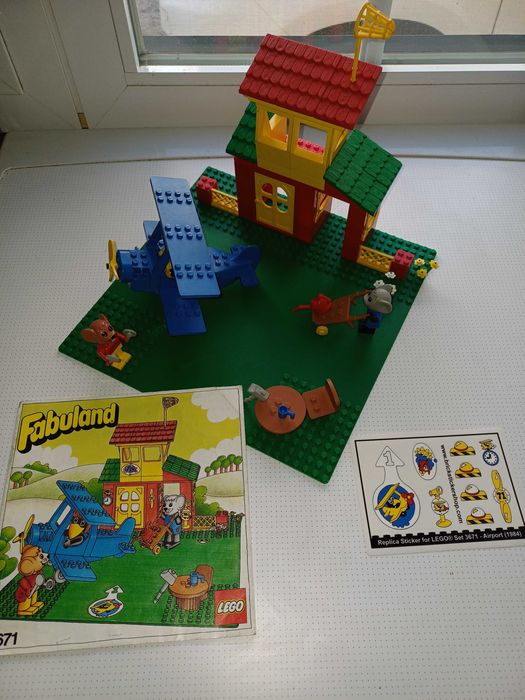 Lego Fabuland 3671 aeroporto