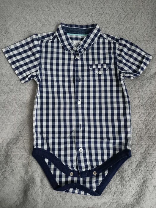 Koszula body koszulowe 80 cool club, smyk, krótki rękaw