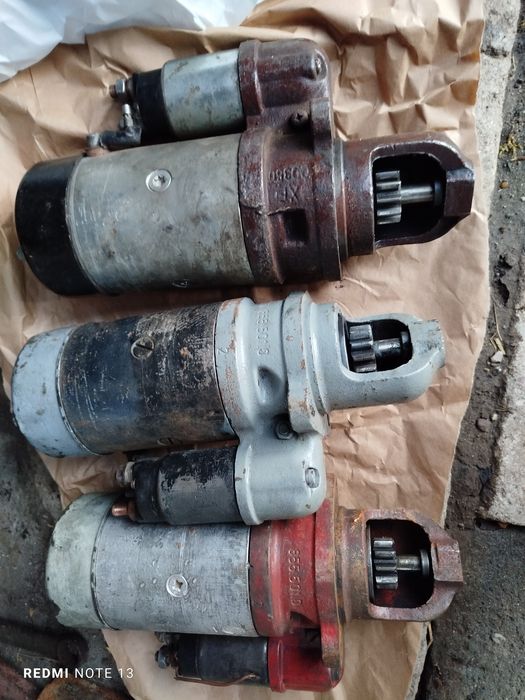 Rozruszniki R11 c 385  i szybkoobrotowe