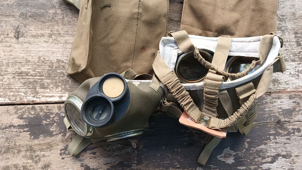 Máscaras anti gás Europa de Leste