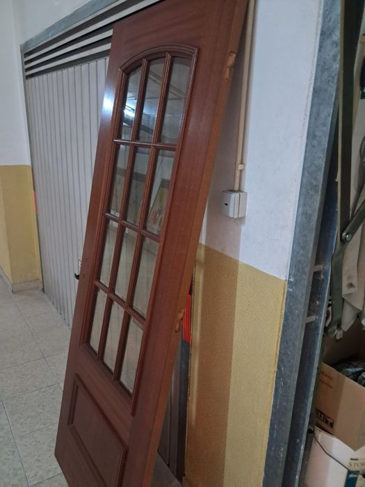 Portas madeira 200cm