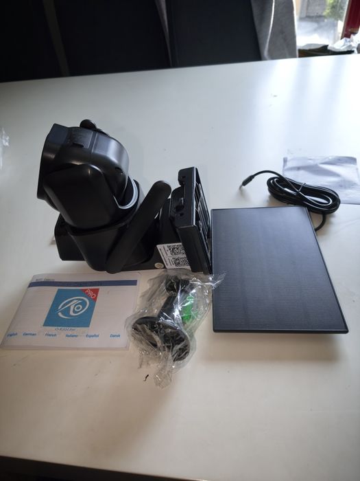 Câmera de vigilância wi fi com Painel solar Nova