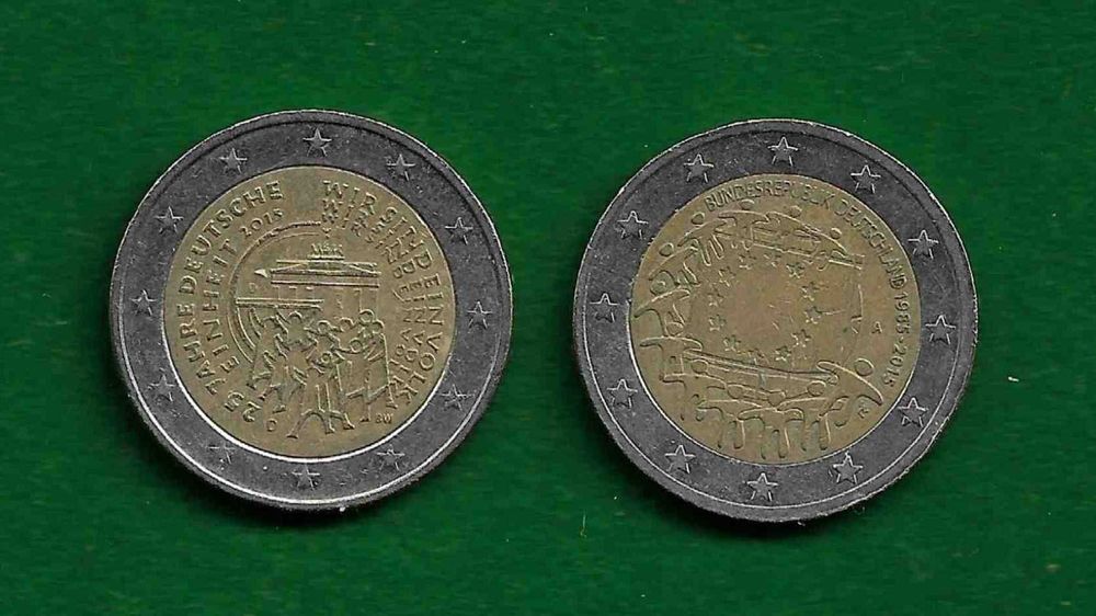 23 Moedas Comemorativas de 2 Euros - ALEMANHA