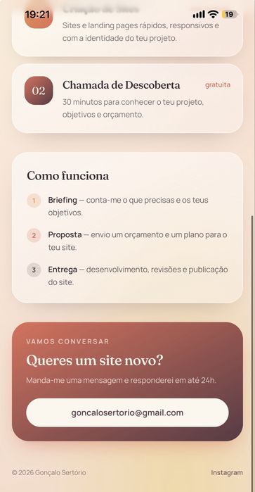 CRIAÇÃO + MANUTENÇÃO de websites sempre que precisar