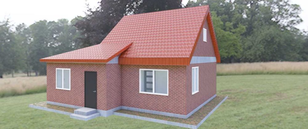 Проектування будинків. Робочі креслення та Ескізний проект