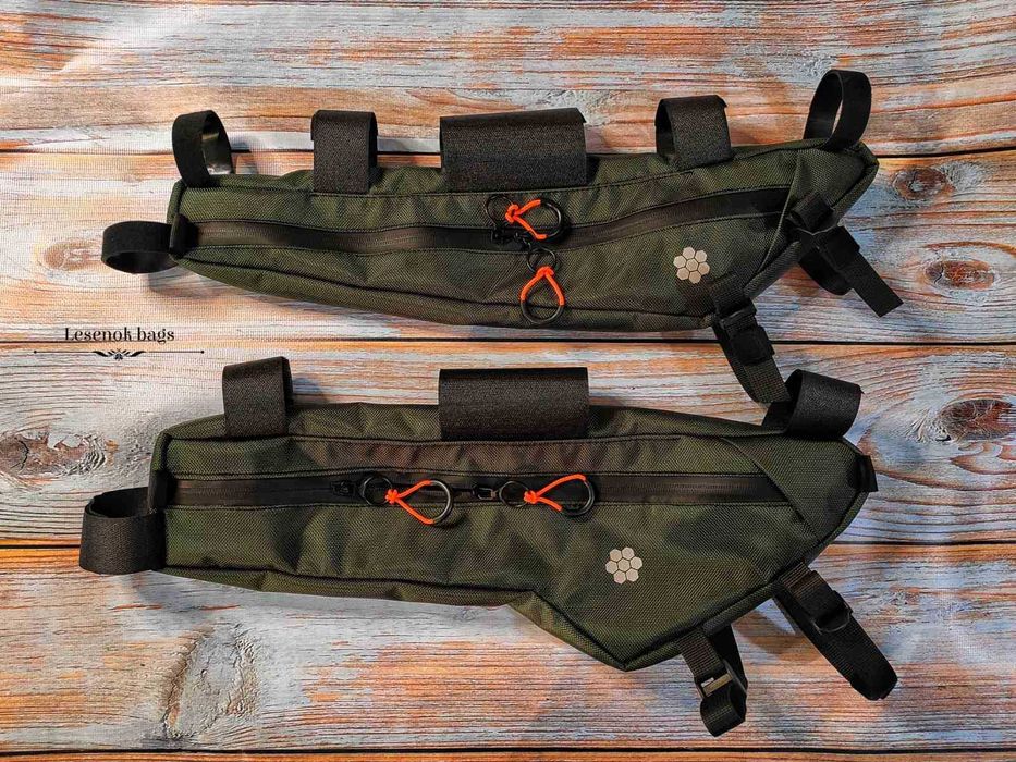 Велосумка велосипедная внутрирамная на заказ пошив! Байкпакинг!