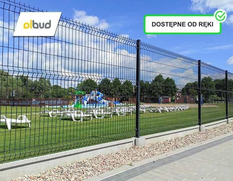 Ogrodzenie panelowe 3D 1530mm fi4mm grafit - cena 1mb - panel ogrodzeniowy 3D Gdańsk