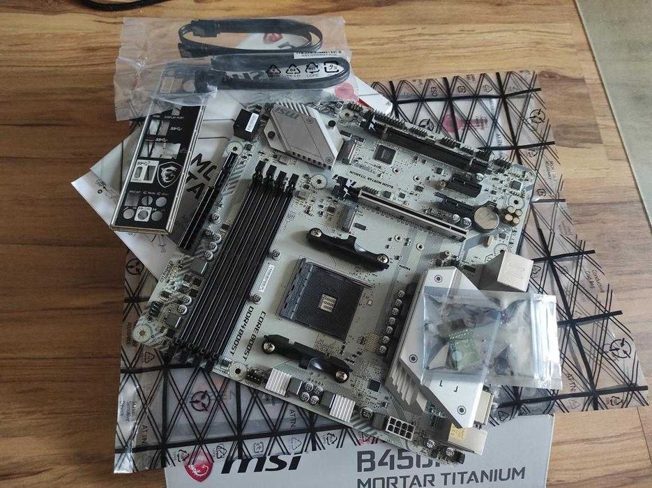MSI B450M Mortar Titanium, AM4
