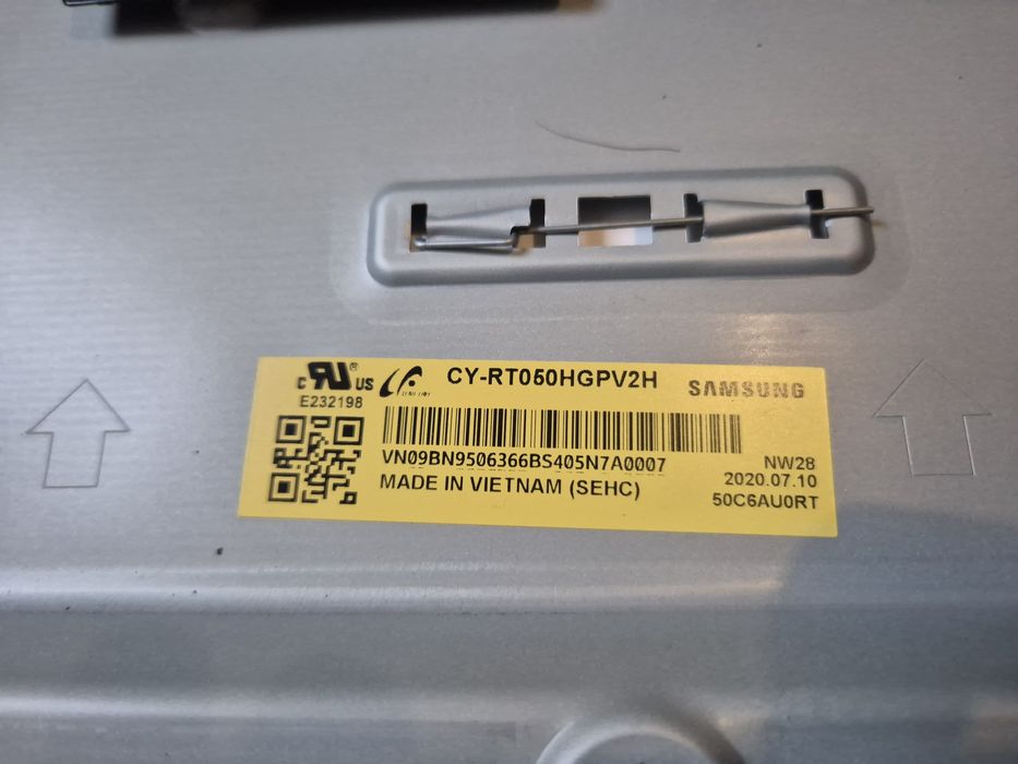 Telewizor Samsung 50" QLED QE50Q67TAU uszkodzony