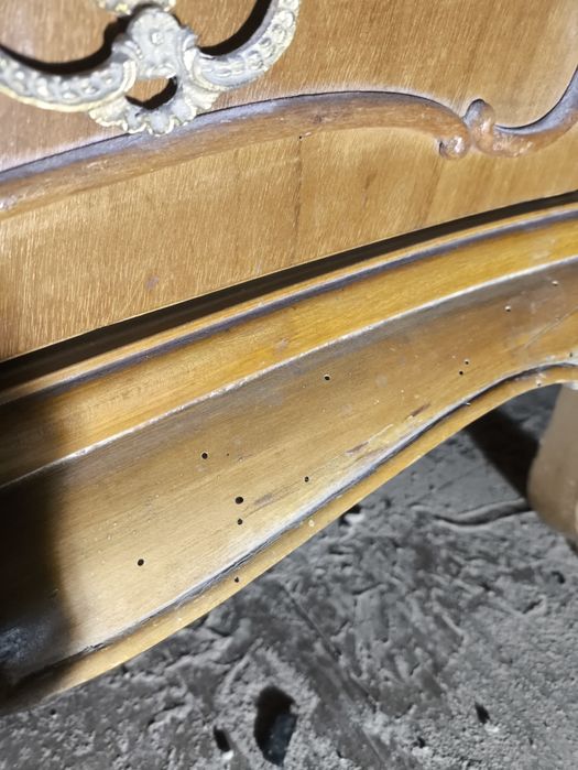 Cómoda antiga de madeira maciça - Modelo clássico ideal para restaurar