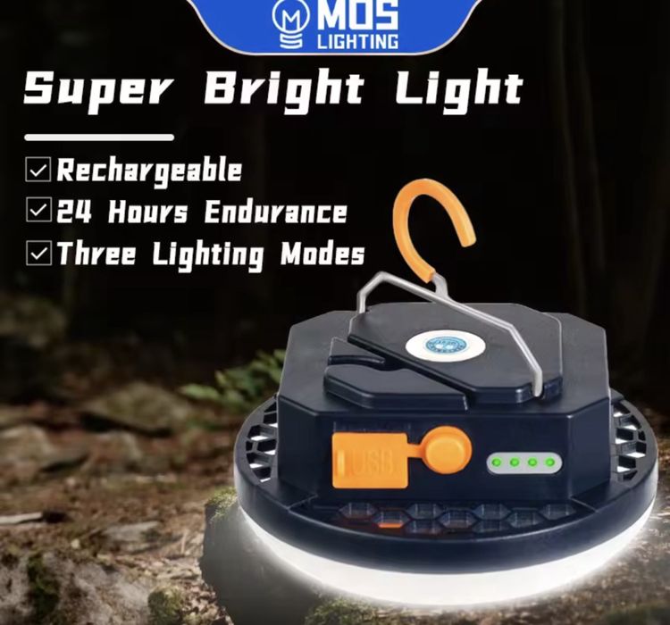 MOSLIGHTING MOS 13,14 6700-9900 mAh потужна лампа павербанк