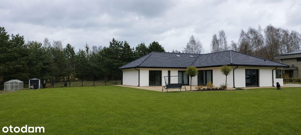 Nowoczesny dom parterowy 293 m² | działka 3022 m² | Radonie