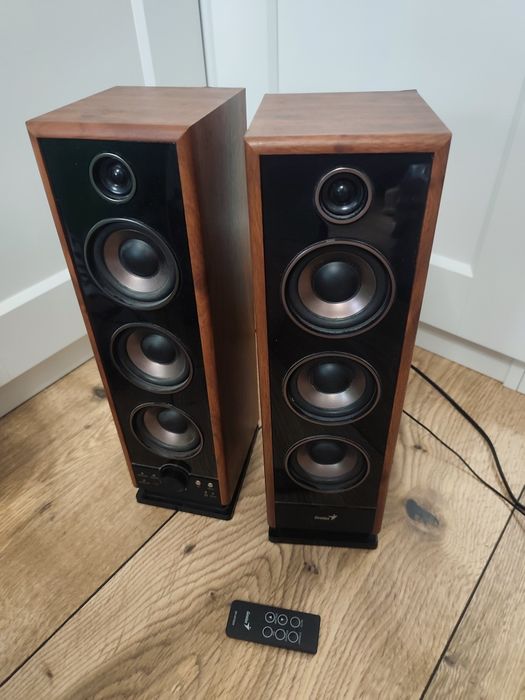 Głośniki Genius SP-HF2020 V2 Czarny Brązowy