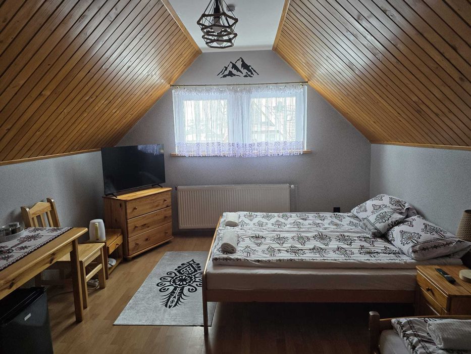 Zakopane, NOCLEG Centrum WOLNE pokoje 2/3/4 osobowe 800 m Krupówki