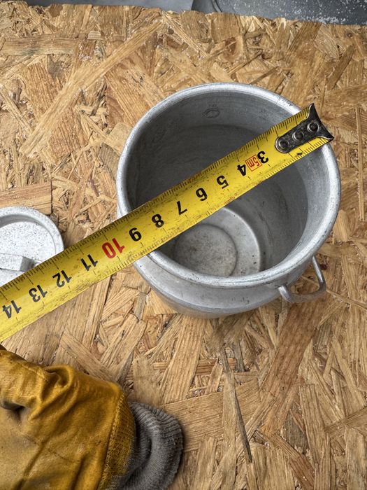 Бидон бидончик алюминиевый