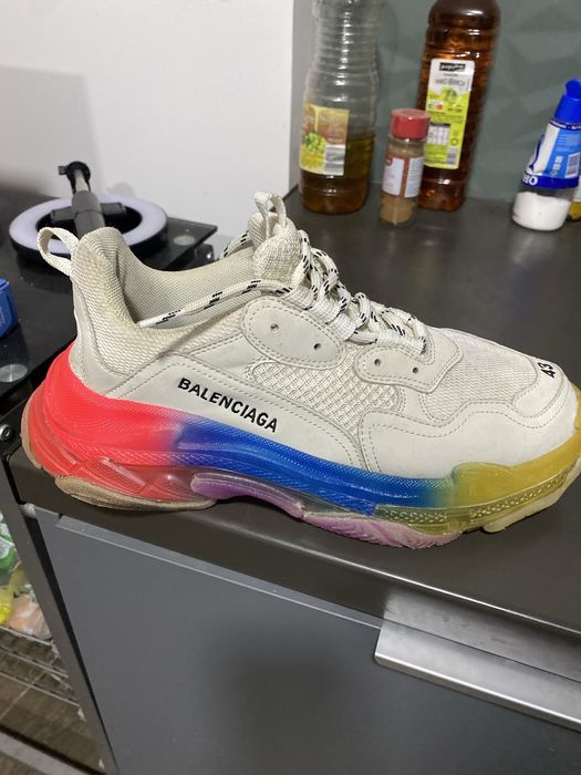 Balenciaga Wmns Triple S 'Rainbow Sole'