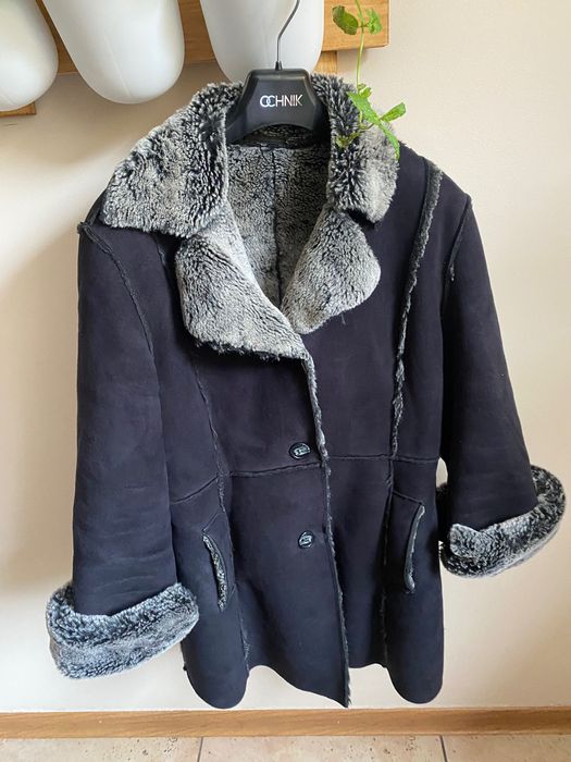 Cieple damskie futro