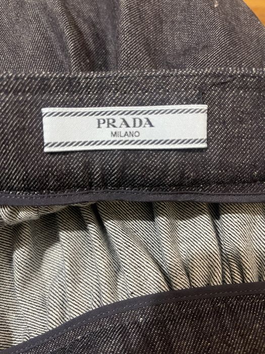 Джинсовая юбка PRADA
