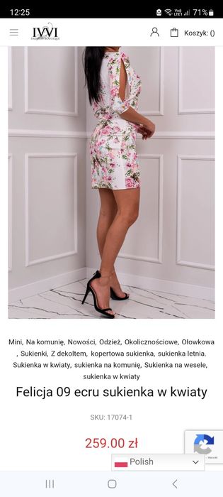 Nowa sukienka  roz S/M