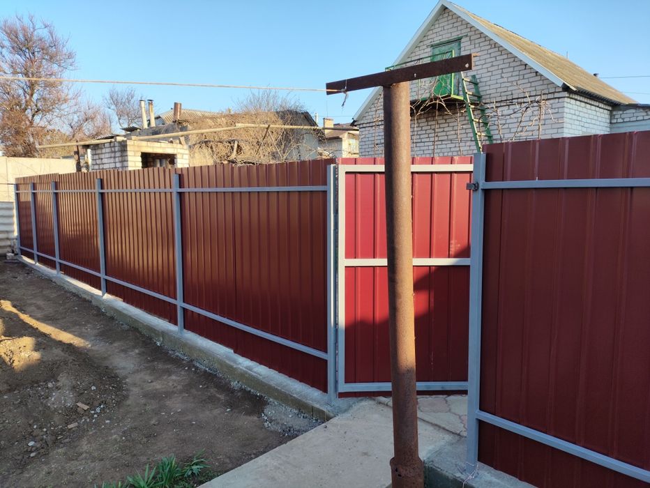 Установка заборов. Бетонные монолитные работы. Демонтаж.